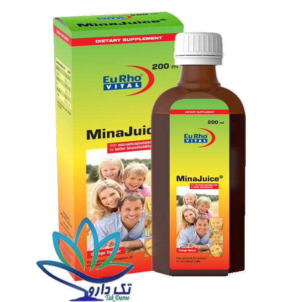 شربت مینا جویس یورو ویتال 200 میلی لیتر