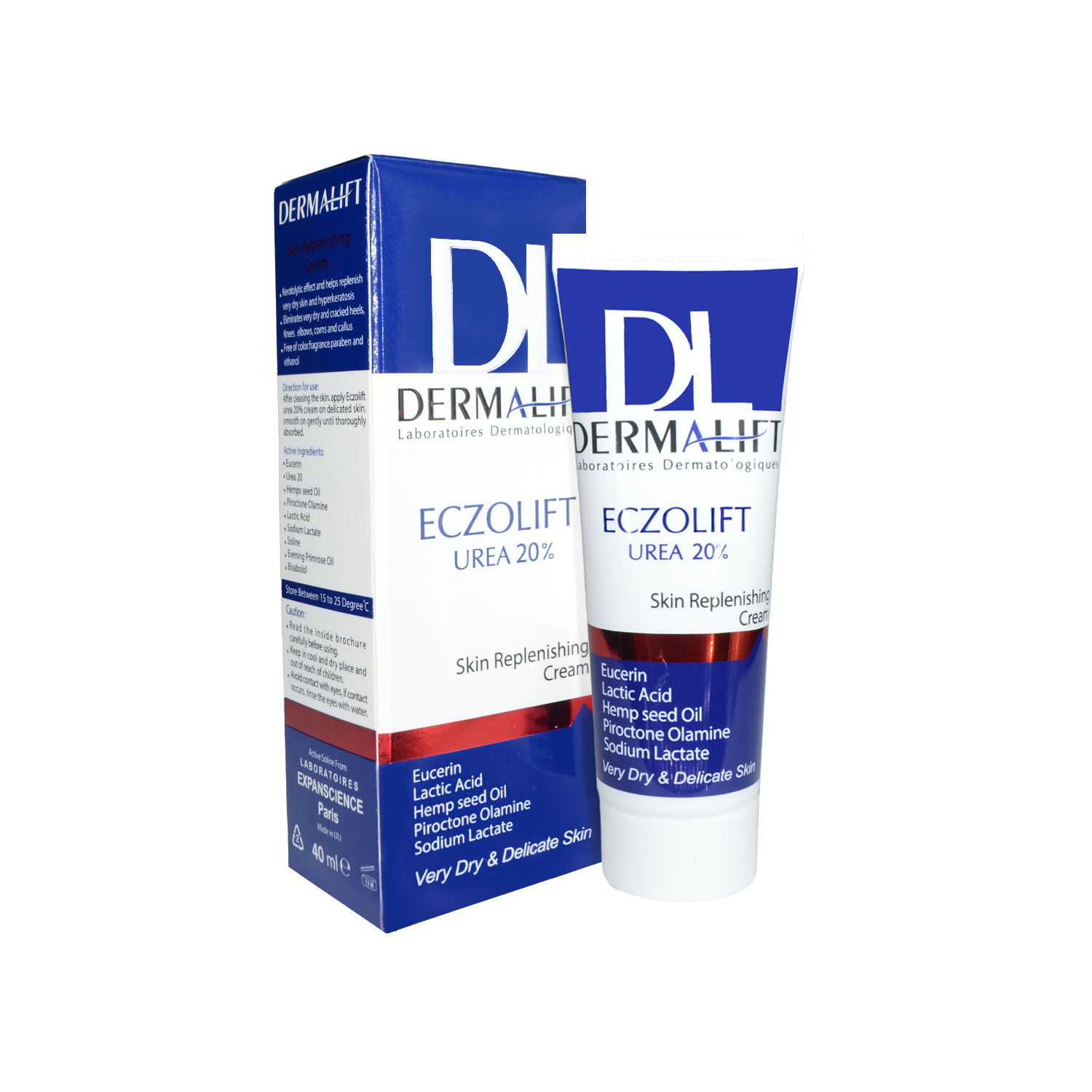 کرم نرم کننده درمالیفت حاوی اوسرین و اوره 20% 40میلی لیتر