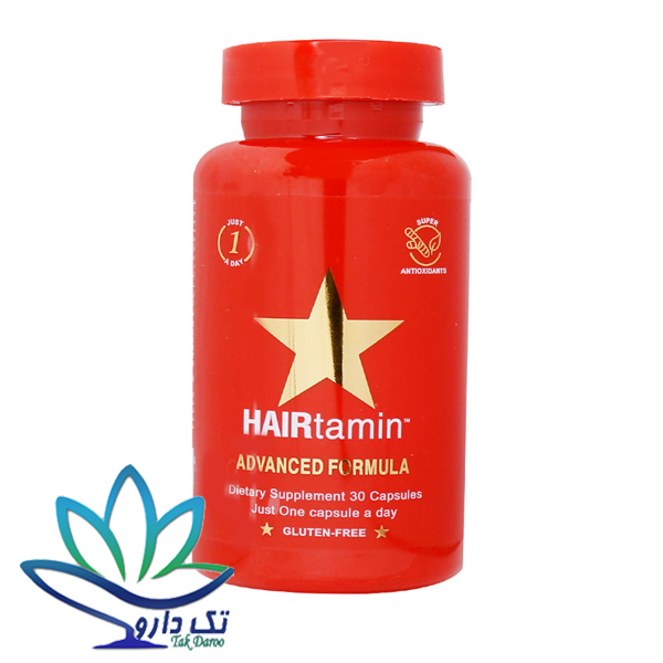 کپسول تقویت کننده مو Advanced Formula هیرتامین 30 عدد