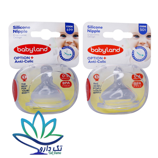 سرشیشه دهانه عریض بی بی لند مناسب نوزادان 0 تا 6 ماه