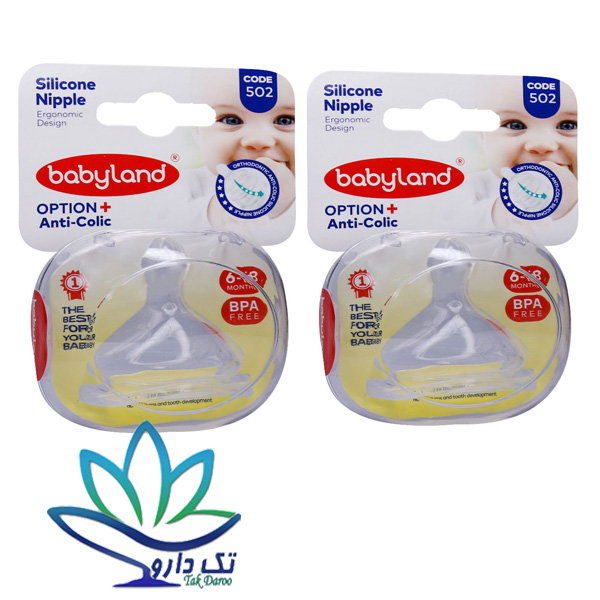 سرشیشه دهانه عریض بی بی لند مناسب نوزادان 6 تا 12 ماه