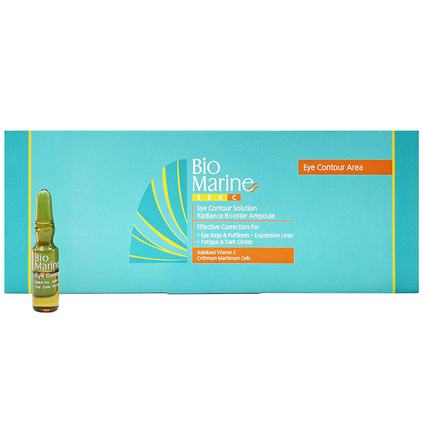پک محلول ضد چروک و روشن کننده دور چشم بایومارین 10*1 میلی لیتر