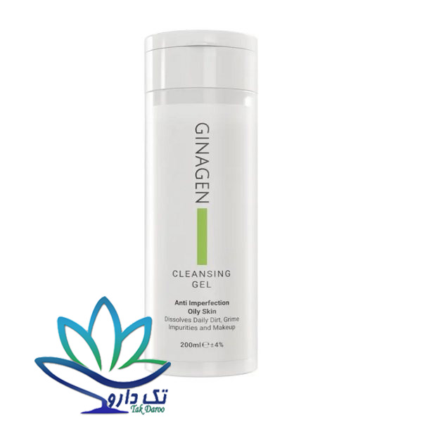 ژل شستشو صورت مخصوص پوست چرب ژیناژن ژل شستشو صورت مخصوص پوست چرب ژیناژن