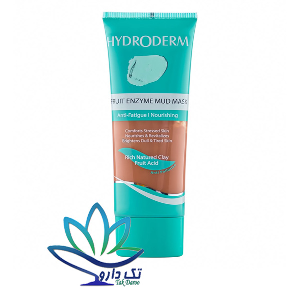 ماسک گلی مغذی هیدرودرم حاوی گل رس 100 میلی لیتر