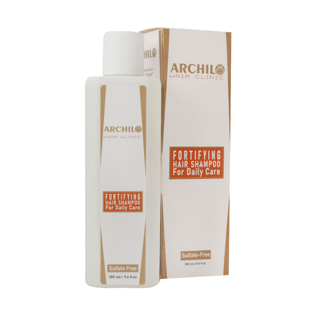 شامپو روزانه تقویت کننده حاوی عصاره جنسینگ آرچیلو 285 میلی لیتر