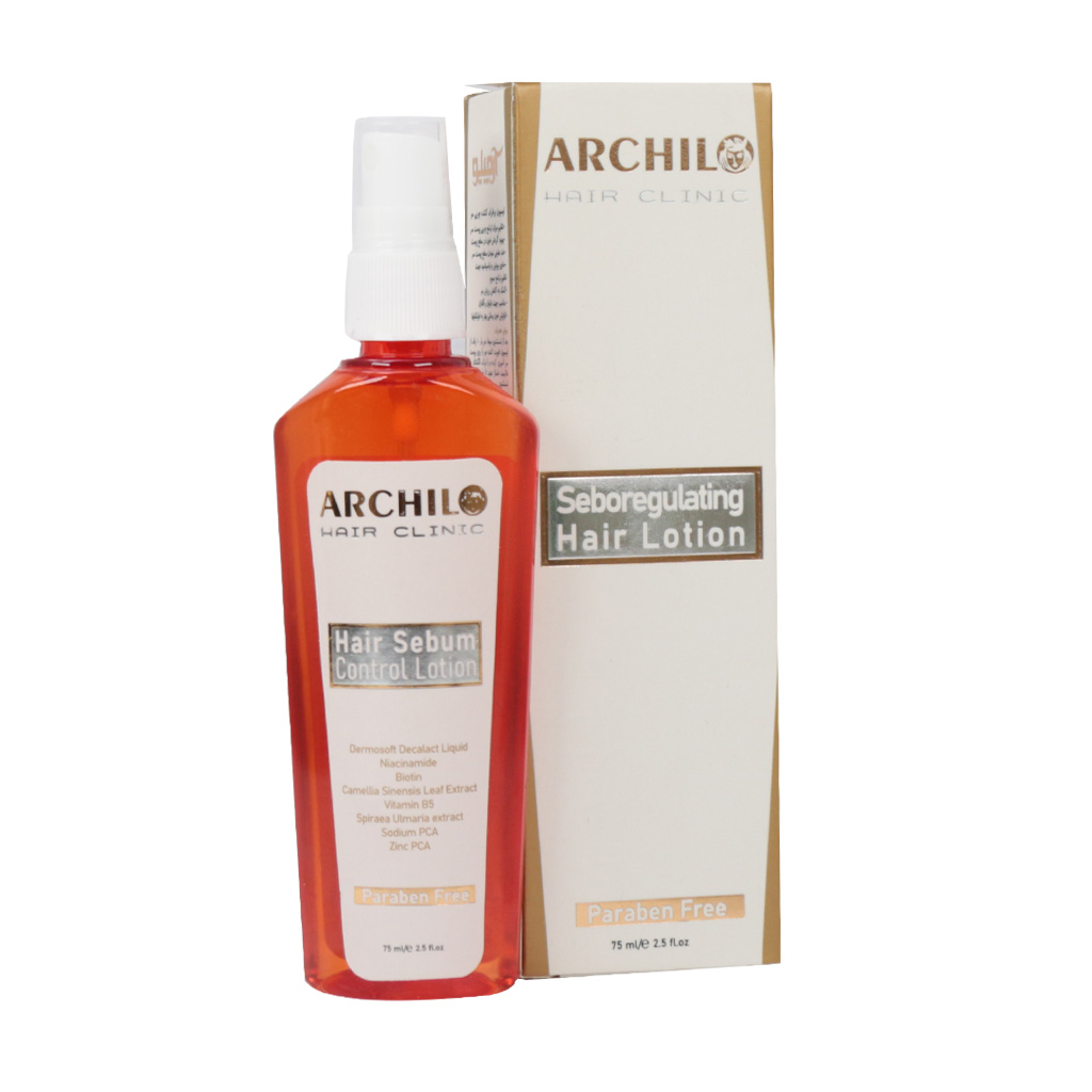 لوسیون برطرف کننده چربی مو آرچیلو 75 میلی لیتر