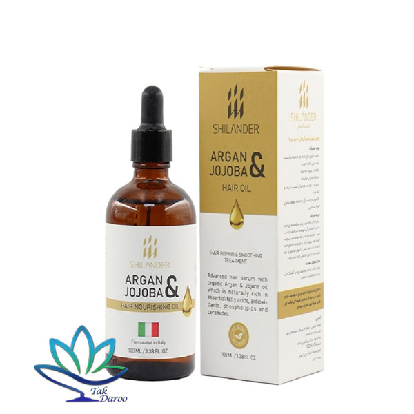 روغن تقویت کننده حاوی آرگان و جوجوبا حجم 100mLشیلاندر روغن تقویت کننده حاوی آرگان و جوجوبا حجم 100mLشیلاندر