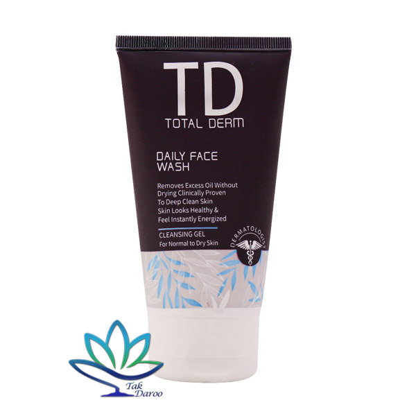 ژل شستشوی پوست خشک 150 میلی لیتر توتال درم ژل شستشوی پوست خشک 150 میلی لیتر توتال درم
