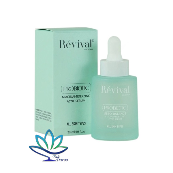 سرم ضد جوش حاوی نیاسینامید و زینک رویوال 30 میل