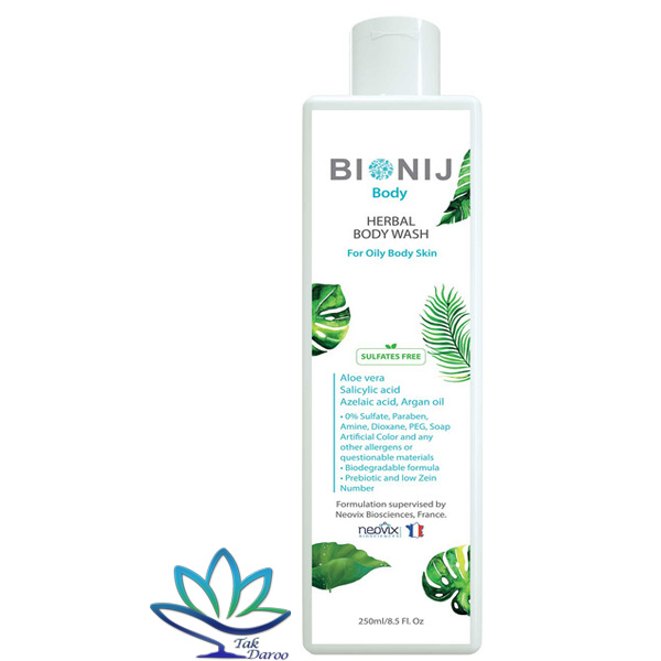 شامپو بدن مخصوص پوست چرب حجم 250 میل بیونیج شامپو بدن مخصوص پوست چرب حجم 250 میل بیونیج