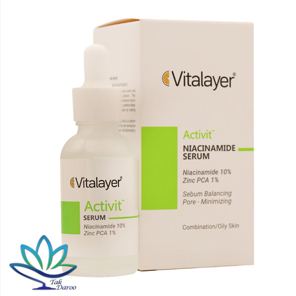 سرم نیاسینامید اکتی ویت ویتالیر 30 میل سرم نیاسینامید اکتی ویت ویتالیر 30 میل