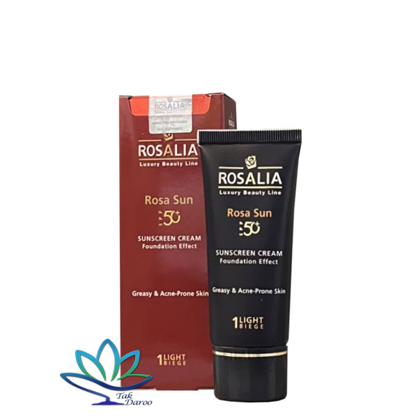 ضد آفتاب رنگی مناسب پوست چرب لایت رزالیا ضد آفتاب رنگی مناسب پوست چرب لایت رزالیا