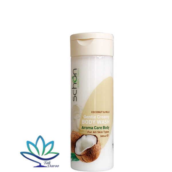 شامپو بدن کرمی شیر نارگیل شون ۳۰۰ میلی لیتر شامپو بدن کرمی شیر نارگیل شون ۳۰۰ میلی لیتر