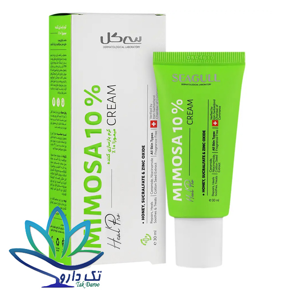 کرم میموزا 10 درصد سی گل بازسازی کننده پوست 30 میلی لیتر کرم میموزا 10 درصد سی گل بازسازی کننده پوست 30 میلی لیتر