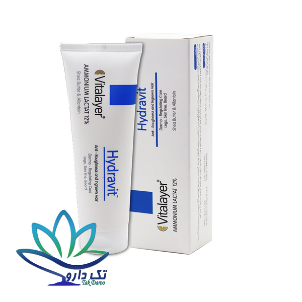کرم آمونیوم لاکتات هیدراویت ویتالیر - 100 میلی لیتر کرم آمونیوم لاکتات هیدراویت ویتالیر - 100 میلی لیتر