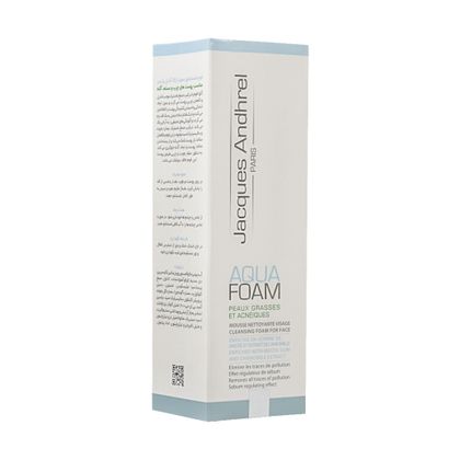 فوم شست و شوی صورت مناسب پوست چرب و مستعد آکنه ژاک آندرل فوم شست و شوی صورت مناسب پوست چرب و مستعد آکنه ژاک آندرل