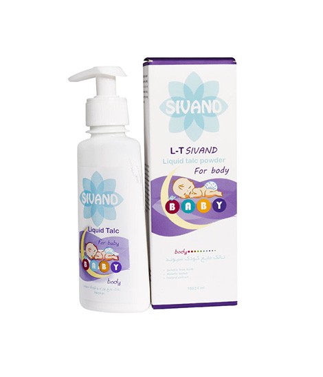 کرم تالک مایع کودک سیوند مناسب بدن 150 میلی لیتر