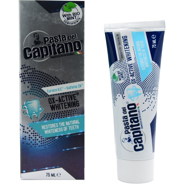 خمیر دندان سفید کننده اکتیو کاپیتانو