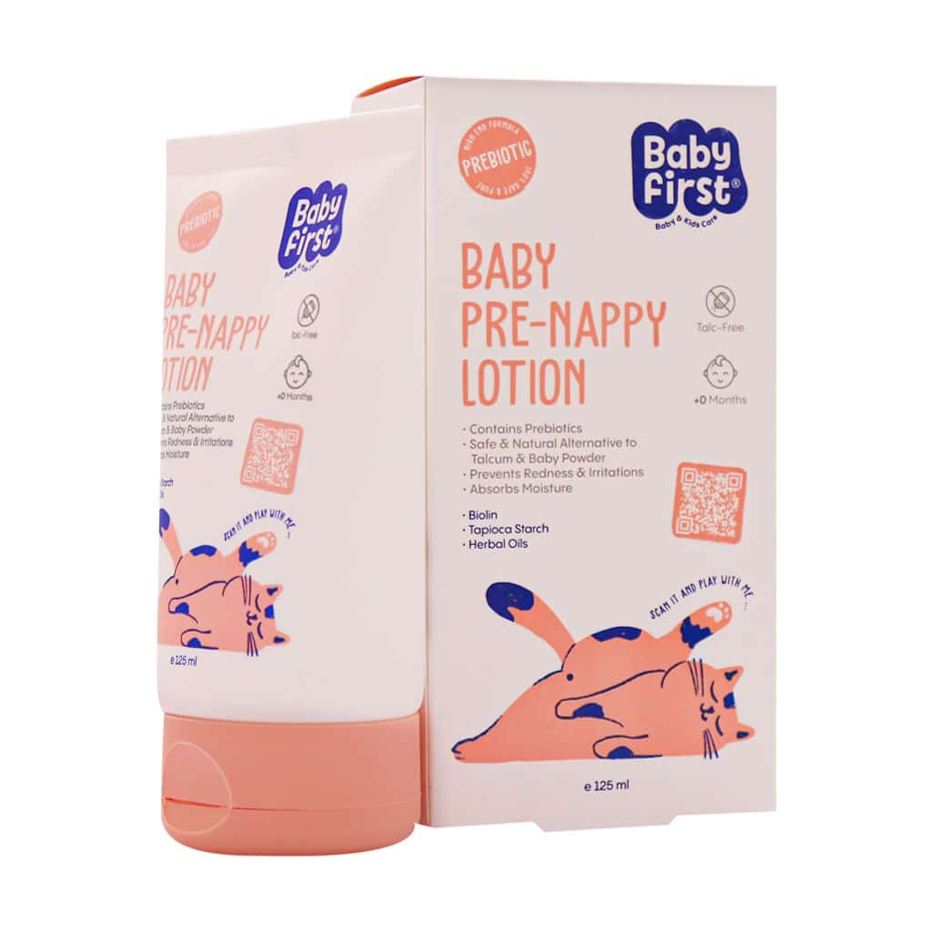 لوسیون محافظ پای کودک 125 میلی لیتر بیبی فرست Baby First