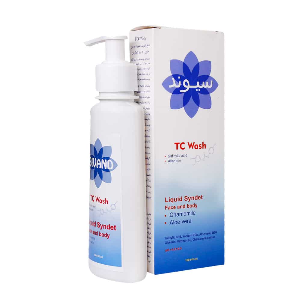 شوینده صورت و بدن ضد جوش سیوند 150 میلی لیتر