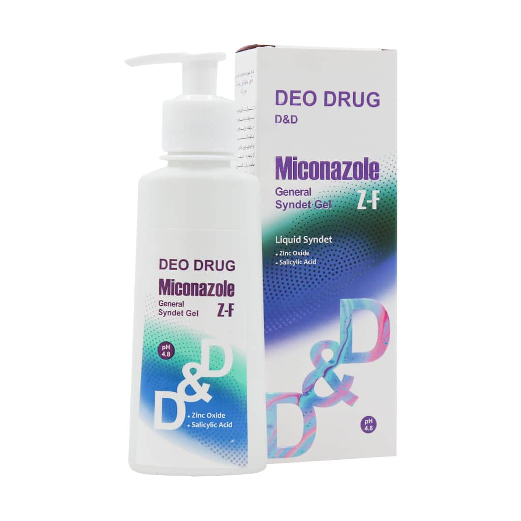 مایع شوینده صورت و بدن حاوی میکونازول نیترات دئودراگ 150 میلی لیتر