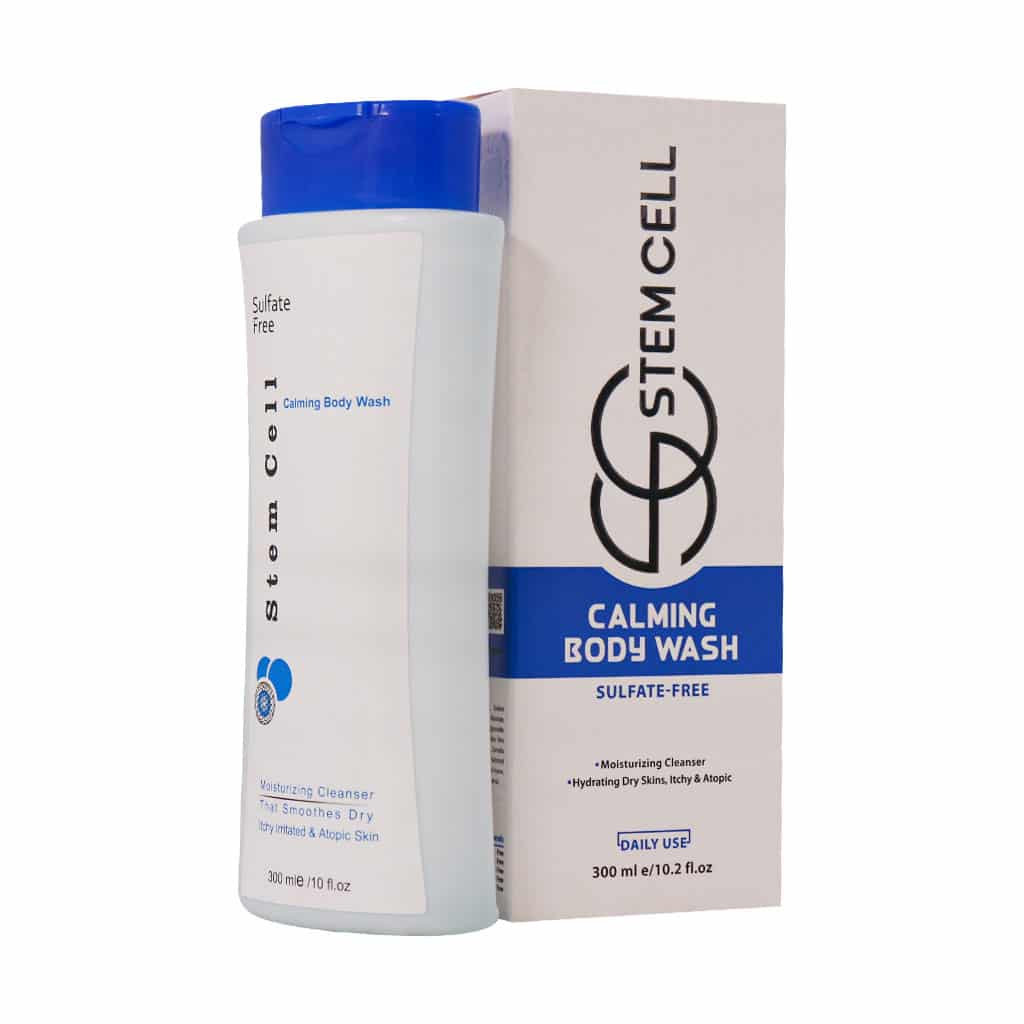 شامپو بدن رطوبت رسان استم سل مناسب پوست خشک و اگزمایی
