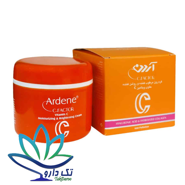 کرم روز مرطوب کننده و روشن کننده سی فکتور آردن 150 میلی لیتر کرم روز مرطوب کننده و روشن کننده سی فکتور آردن 150 میلی لیتر
