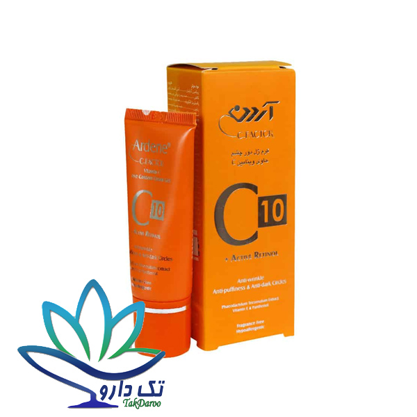 کرم ژل ضد چروک دور چشم C10 سی فکتور آردن 15 گرم کرم ژل ضد چروک دور چشم C10 سی فکتور آردن 15 گرم