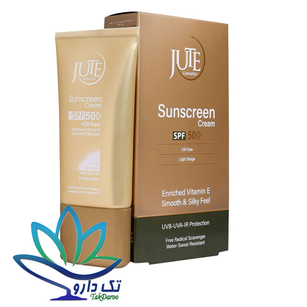 کرم ضد آفتاب SPF50 پوست چرب ژوت 40 میلی لیتر