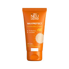 نئودرم کرم ضدآفتاب مکس پروتکت SPF50 پوست چرب (بی رنگ) نئودرم کرم ضدآفتاب مکس پروتکت SPF50 پوست چرب (بی رنگ)