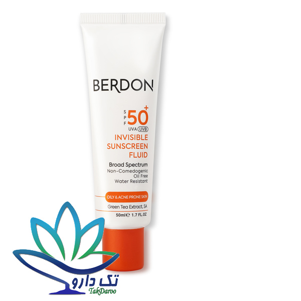 فلویید ضد آفتاب SPF50 پوست چرب بی رنگ 50 میلی لیتر بردون