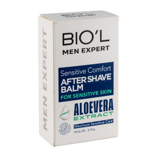 افتر شیو بیول حاوی عصاره آلوئه ورا مناسب پوست حساس حجم 110 میلی لیتر افتر شیو بیول حاوی عصاره آلوئه ورا مناسب پوست حساس حجم 110 میلی لیتر