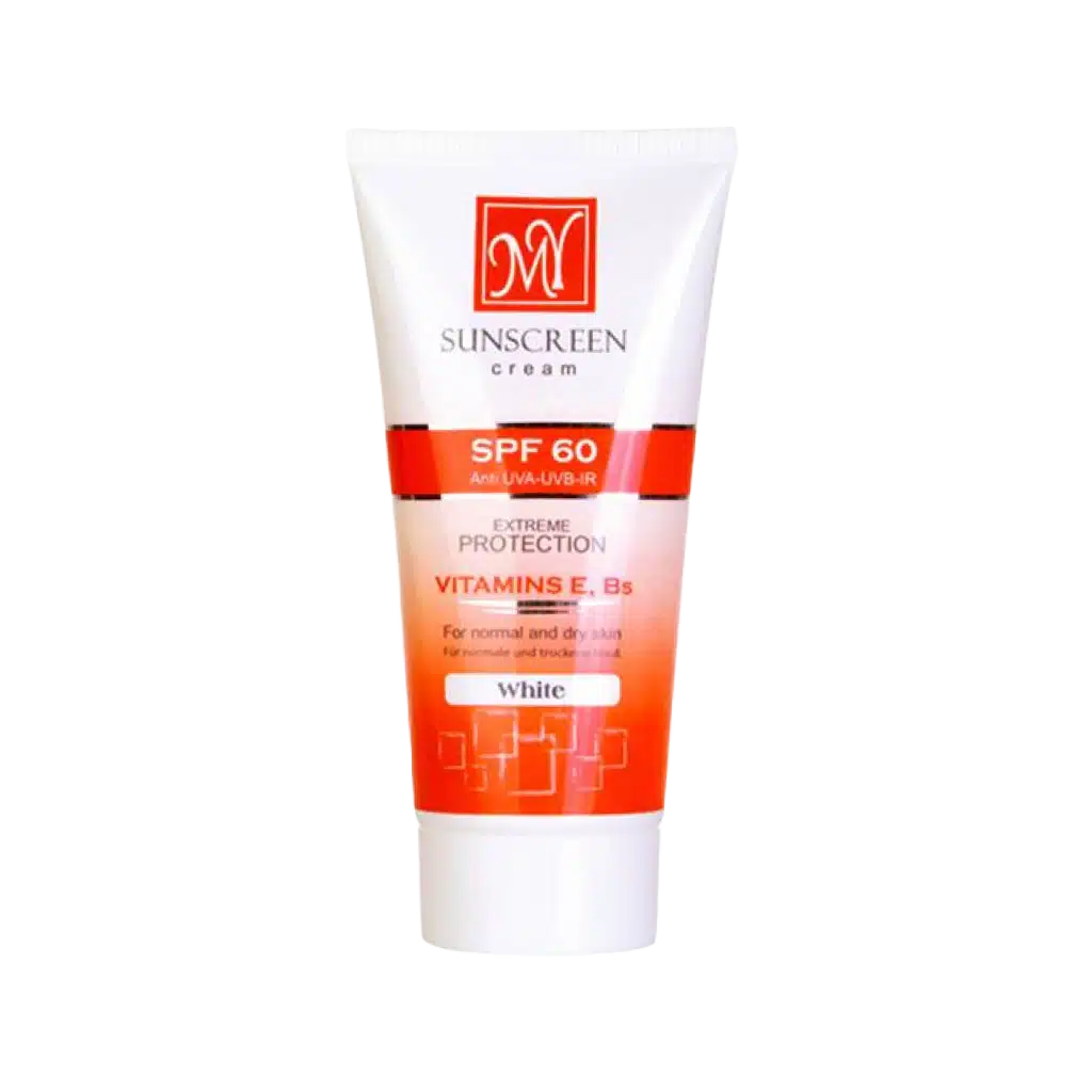 کرم ضد آفتاب SPF60 مای مناسب پوست های معمولی و خشک ۵۰ میلی لیتر کرم ضد آفتاب SPF60 مای مناسب پوست های معمولی و خشک ۵۰ میلی لیتر