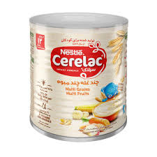 پودر سرلاک چند غله چند میوه نستله