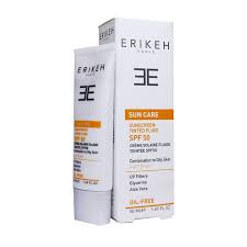 کرم ضد آفتاب پوست چرب و مختلط اریکه 50 میلی لیتر