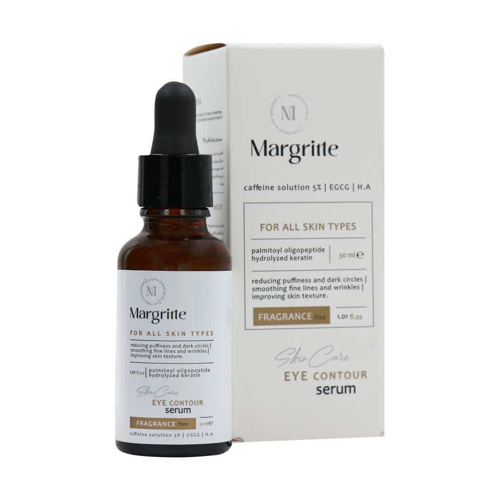 سرم دور چشم کافئین 5 درصد مارگریت 30 میلی لیتر سرم دور چشم کافئین 5 درصد مارگریت 30 میلی لیتر