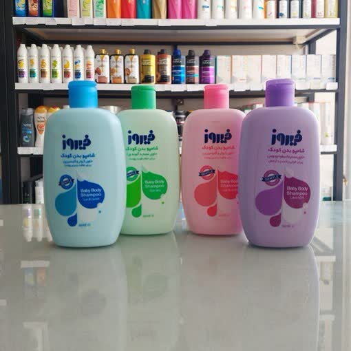 شامپو بدن کودک حاوی گوار و گلیسیرین فیروز300 میلی لیتر