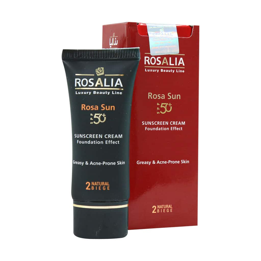 کرم ضد آفتاب 50 پوست چرب رزاسان رزالیا 40 میلی لیتر
