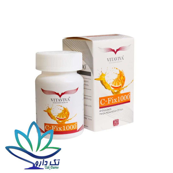 کپسول سی فیکس 1000 ویتاویوا 30 عدد کپسول سی فیکس 1000 ویتاویوا 30 عدد