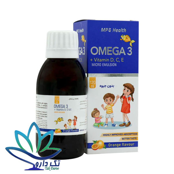 شربت امگا 3 میکرو امولسیون مانا فارمد سلامت 120 میل شربت امگا 3 میکرو امولسیون مانا فارمد سلامت 120 میل