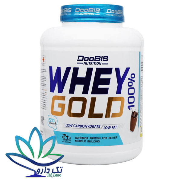 دوبیس پودر وی پروتئین گلد 2270 گرم (شکلات)