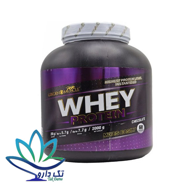 وی پروتئین گلدن ماسل 2000 گرمی وی پروتئین گلدن ماسل 2000 گرمی