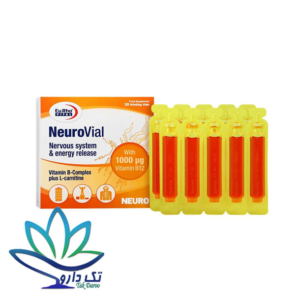 ویال خوراکی نوروویال یوروویتال 10 عددی