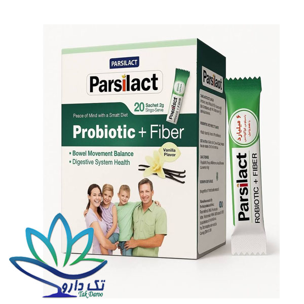 ساشه فیبر پروبیوتیک پارسی لاکت 20 عدد ساشه فیبر پروبیوتیک پارسی لاکت 20 عدد