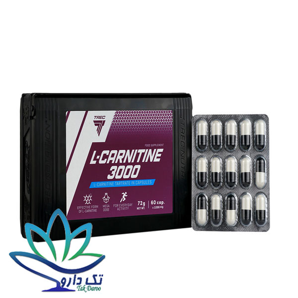کپسول ال کارنیتین 3000 ترک نوتریشن 60 عدد