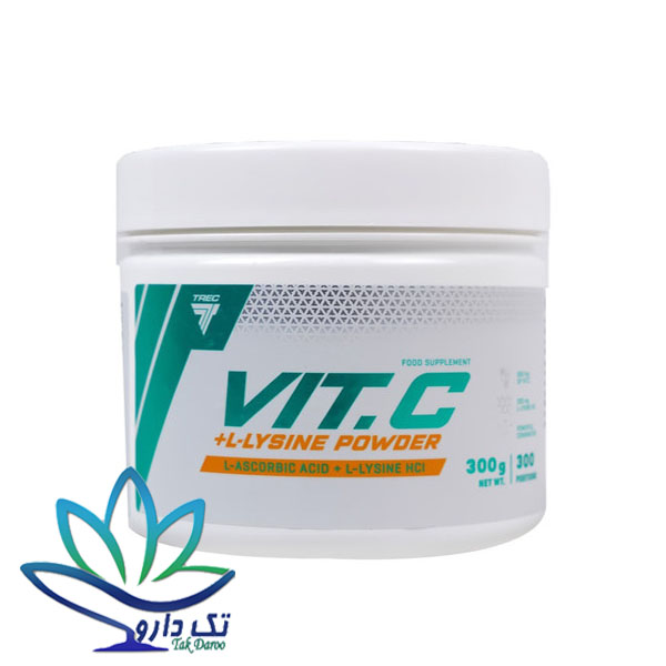پودر ویتامین C و لیزین ترک نوتریشن 300 گرم پودر ویتامین C و لیزین ترک نوتریشن 300 گرم