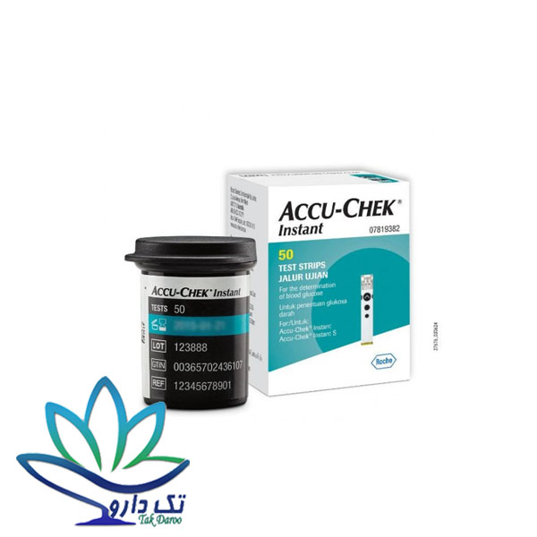نوار تست قند خون اکیو چک اینستنت 50 عددی