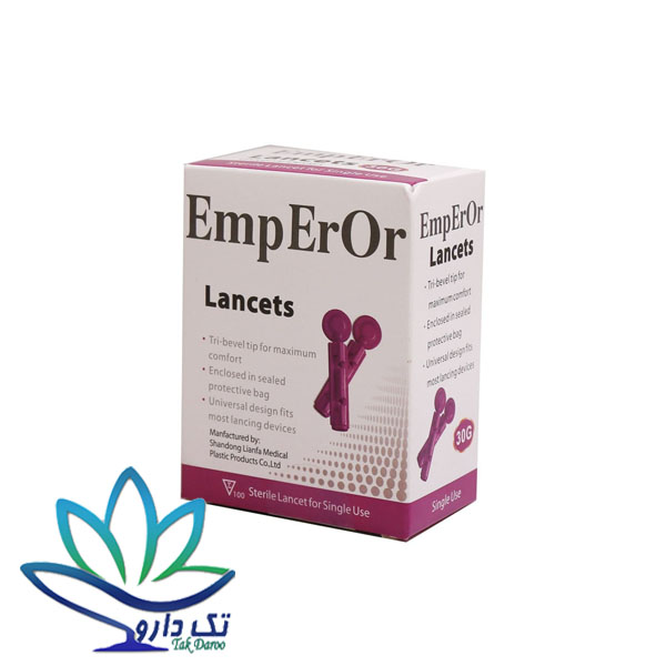سوزن تست قند خون امپرور 100 عدد