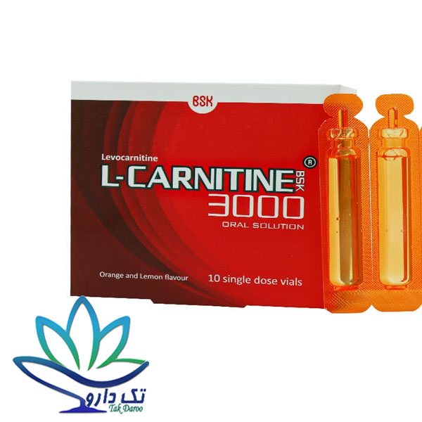 ویال خوراکی ال کارنیتین بی اس کی 3000 بنیان سلامت کسری ویال خوراکی ال کارنیتین بی اس کی 3000 بنیان سلامت کسری