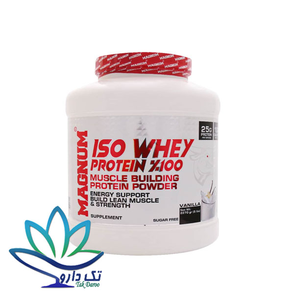 پودر ایزو وی پروتئین 100% مگنوم 2270 گرم